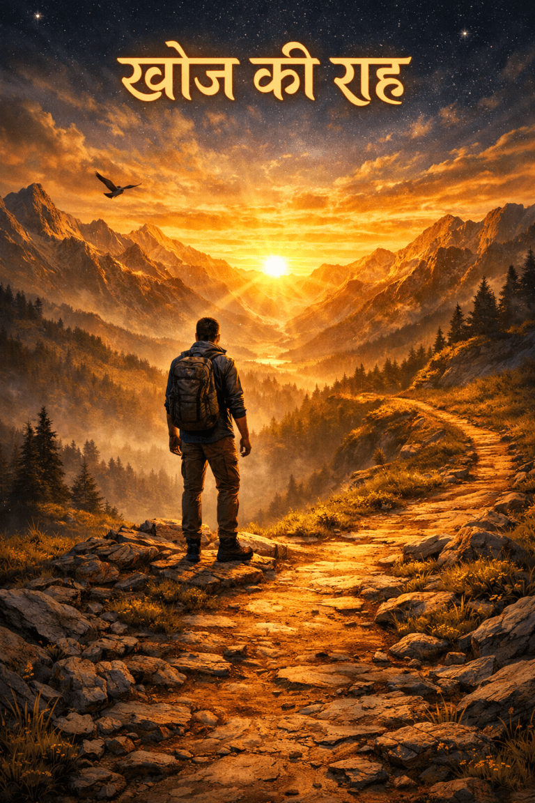 खोज की राह कविता - आत्म-खोज पर हिंदी कविता
